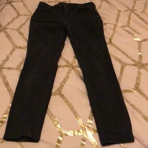 Black American Eagle Hi-Rise Jeggings